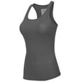 thumbnail image 2 of J. METHOD Women's Tank Top Sleeveless Racerback Basic Stretch Comfy Slim Fitted Ribbed Knit Tops Workout Yoga T Shirt NEWT386 Mid Grey S, 2 of 6