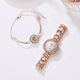thumbnail image 2 of Reloj Pulsera Malubero Con Diamantes Para mujer Oro Rosa, 2 of 3