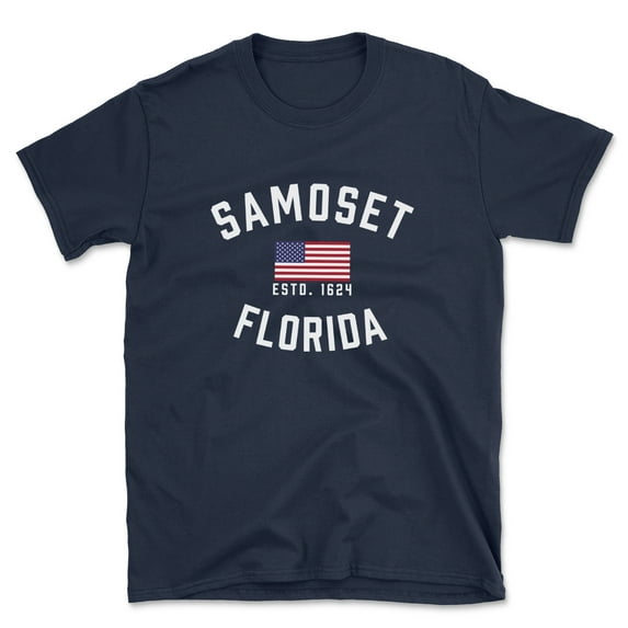 Samoset Florida Patriot Men's Cotton T-Shirt