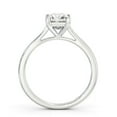 thumbnail image 3 of Dash Jewel 14K White Gold Plated Engagement Ring - 1.6 Ct Princess Lab Created Diamond Wedding Classic 4 Prong Ring - Solitaire Design Jewelry - Birthday Gift for Her, 3 of 4