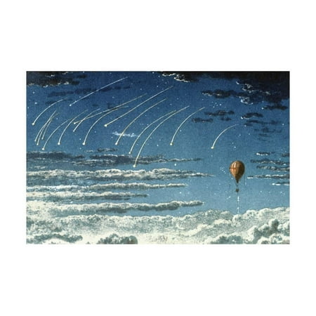 - Leonid Meteor Shower, 1870 Print Wall Art