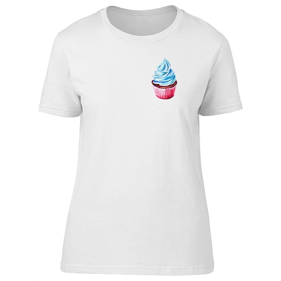 Cupcake With White Glaze Tee Women's -Image by Shutterstock