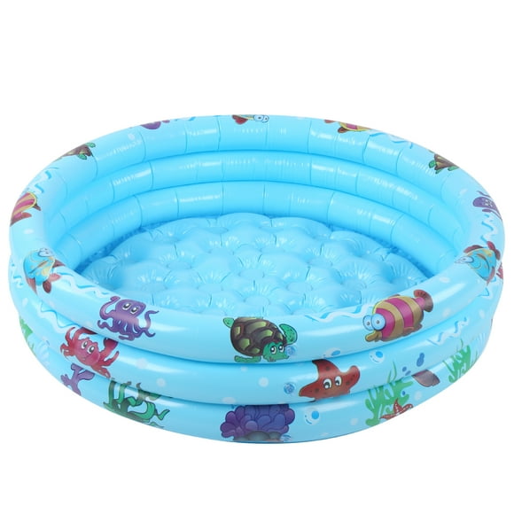 Piscina Inflable para Niños NikouMX Natación para Bebés Al Aire Libre Interior Azul