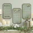 thumbnail image 2 of 10" x 18" Christmas Sheet Music Vertical Sign Decorations - 3 Pieces, 2 of 3
