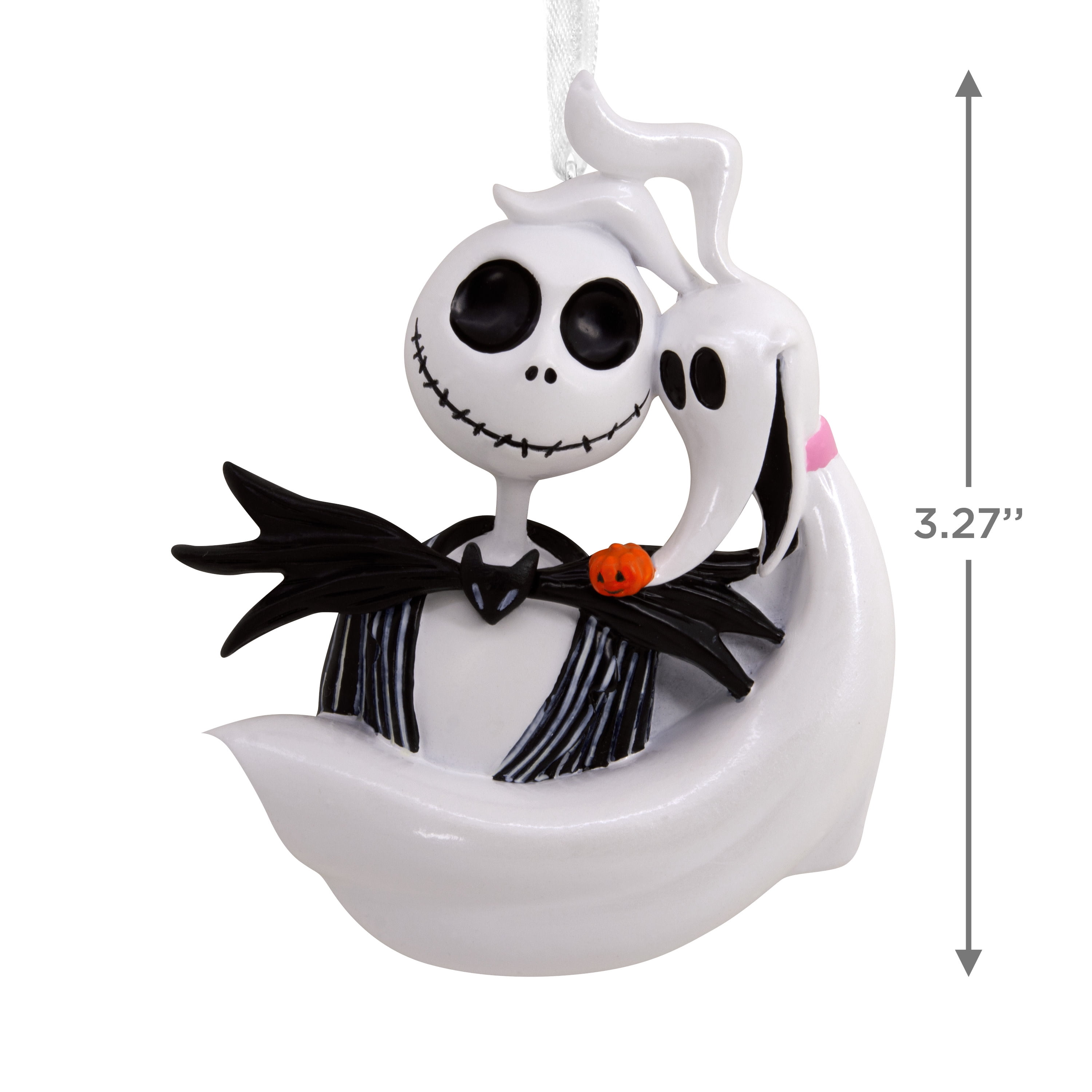 Hallmark Christmas Ornament (Disney Tim Burton's Jack and Zero), 1 Count