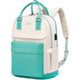 thumbnail image 1 of Laptop Backpack for Women Men 15.6 Inch Laptop Bag with USB Port Fashion Waterproof Backpacks Teacher Nurse Stylish Travel Bags Vintage Daypacks Bookbag for College School Work, 1 of 5