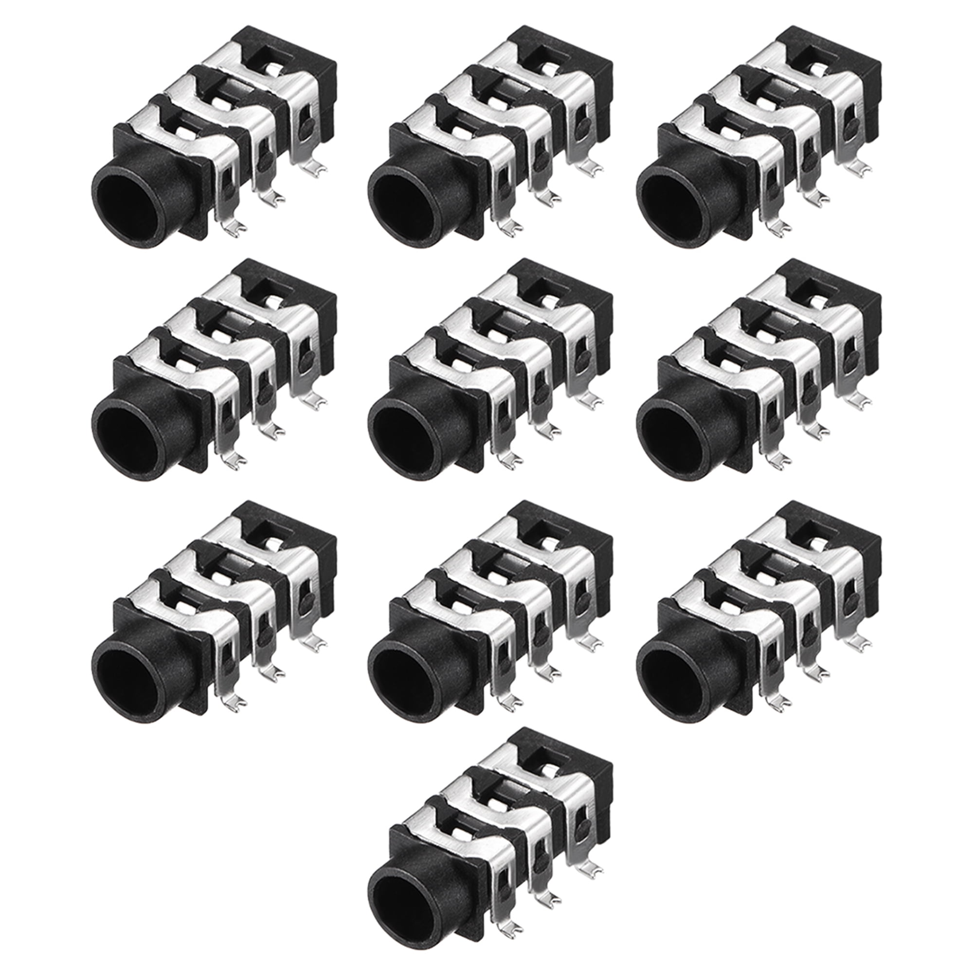 3.5 mm Audio Jack Connector PCB Mount Female Socket 6 Pin PJ313D 10pcs