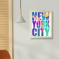 thumbnail image 5 of Designs ByLITA New York City Inspirational, 11 x 14 White Wall Print (Framed) | American Cities Stylish Home Decoration, 5 of 6
