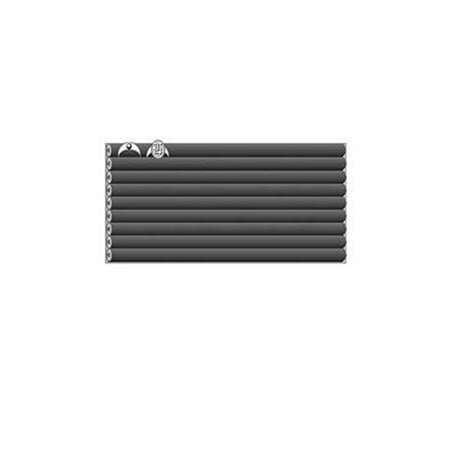 Large Continuous Slot Black Velvet Ring Insert - 14-1/4