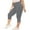Dark Gray, variant on Amvlyk Capri Pants for Women Plus Size Qiuck Dry Soft Breathable Yoga Pants with Pockets Workout Capri Leggings Stretchy Lightweight Running Jogger Pant for Summer Activewear Gym Yoga
