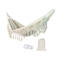 thumbnail image 3 of DYNWAVECA Hamac en Macramé Boho Confortable pour Extérieur Balcon Patio Cour, 3 of 10