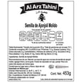 thumbnail image 3 of 2 Pack Tahini Cl&aacute;sico Al Arz Tahini 2 frascos de 453 Gramos cada uno. Tahina Premium, 100% ajonjol&iacute;, lleno de sabor, proteina y fibra, el tahini ideal para preparar hummus en cas, 3 of 5