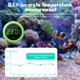 thumbnail image 4 of Aquarium Thermometer, 2 Pieces Electronic LCD Digital Thermometer, Mini LCD Digital Water Thermometer, Aquarium Measurement Thermometer, 4 of 5