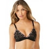 Sofia Intimates by Sofia Vergara Women's Embroidered Soft Cup Triangle Bra
