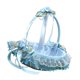 thumbnail image 2 of Wedding Flower Children Carries Beautiful Flower Basket for Decoration (Blue), 2 of 4