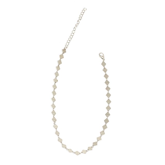 Womens Choker Mode Simple Élégant Métal Clavicule Collier Bijoux Collier