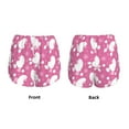 thumbnail image 5 of Lsque Cute Poodle Dog Printed Women's Running Shorts with Liner Pockets,Elastic Quick Dry Workout Athletic Gym Yoga Shorts,Womens High Waist Shorts-Medium, 5 of 9
