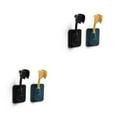 thumbnail image 4 of QualitChoice 2X Self-Adhesive Bracket Holder Wall Mounted Stand Mount Accessory Home Toilet Washroom 2PCS, 4 of 6