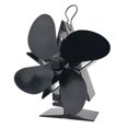 thumbnail image 1 of SPRING Eco Fan Fireplace Fan Home Heating Automatic Operation Budget Friendly Easy Installation Energy Saving Technology Black, 1 of 8