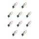 thumbnail image 2 of Minnieouse Perla simulada Rhinestone Broche Perlas Pin Joyería Accesorio de moda Ropa Ornamento Hebilla Bufanda Vestido Verde Verde 10piezas, 2 of 6
