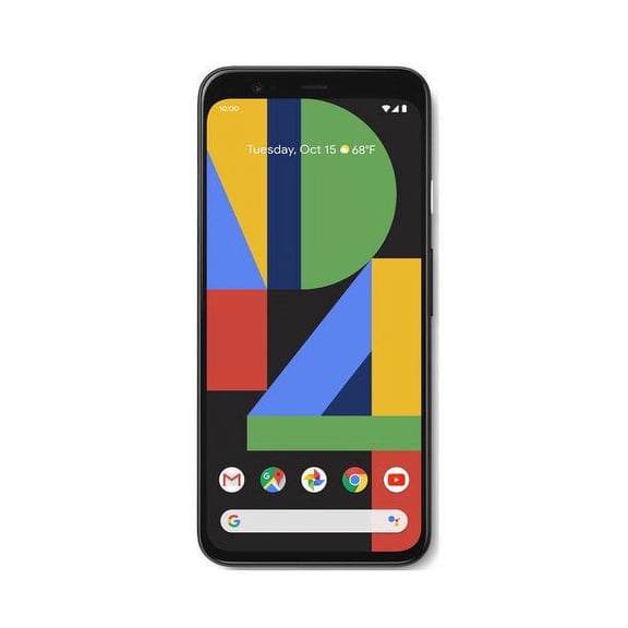 Restored Google Pixel 4 G020I 64GB/128GB Smartphone Unlocked - 64 GB, Black (Refurbished)