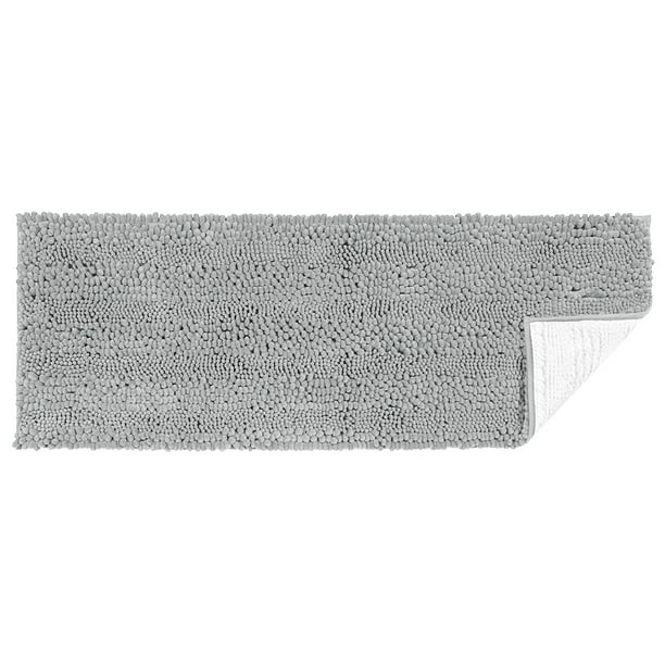 Unique Bargains Luxury Soft Plush Shaggy Bath Mat Thick Chenille