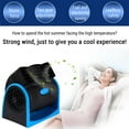 thumbnail image 4 of WNFJR Car Electric Fan, Mini Circulator with Adjustable Speed, Silent Cooler with Lighter Plug, 4 of 5