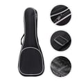 thumbnail image 2 of Practical Ukulele Black Pouch Storage Bag Thicken Ukulele Protection Bag, 2 of 8