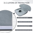 thumbnail image 3 of - Juego de 2 protectores de asiento de coche impermeable, forro de asiento de coche para entrenamiento para niños pequeños, bebés y bebés, almohadilla de silla para asientos de coche,, 3 of 5
