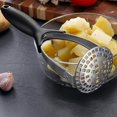 thumbnail image 3 of Stainless Steel Potato Masher, Hand Potato Smasher with Non-slip Handle for Baby Food Fruit Vegetable, 3 of 8