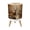 Color 4, variant on Small Trash Can with Lid Tropical Sunset Beach Palm Tree Silhouette Vibrant Ocean Waves 1.8 Gallon Dog Proof Trash Can Round Garbage Can Waste Bin Wastebasket for Bathroom Bedroom Living Room