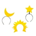 thumbnail image 4 of Creative Sun Headpiece Proms Festive Star Hairbands Fun Headwear Eye-catching Hair Headwear Photo Props, 4 of 8