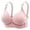 Pink, variant on Women Medium Support Bra Comfortable Breathable Smooth Textured Non Padded Underwire Free Bra for Everyday Wear C Grey