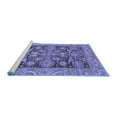thumbnail image 2 of Ahgly Company Machine Washable Indoor Rectangle Oriental Blue Traditional Area Rugs, 2' x 3', 2 of 4