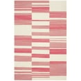 thumbnail image 2 of SAFAVIEH Kilim Caiside Abstract Wool Area Rug, Pink/Ivory, 8' x 10', 2 of 4