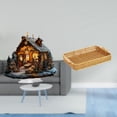 thumbnail image 2 of Adorno Tejido De Acrílico, Cesta Decorativa, Decoración De Mesa Independiente, Frutero, Plato De Pan Para Fiesta, Hogar, Estantería, Festival, Dormitorio, 2 of 8