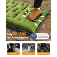 thumbnail image 4 of Colchón Inflable para Camping LLUAII Ultraligero con Almohada y Bomba de Pie, 4 of 8