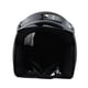 thumbnail image 5 of Casco Negro Brillante De La Motocicleta De La Motocicleta De La Cara Abierta Del ABS 3/4 Con La Yotijar Casco de motocicleta, 5 of 10