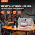 thumbnail image 3 of STAWAY Acrylic Raffle Drum - Holds 5000 Tickets, Secure & Transparent Lottery Spinner for Bingo, Fundraising, Events - Durable & Elegant Design, 3 of 9