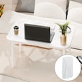 thumbnail image 3 of Dbuoem Laptop Bed Tray Table,Elephant Legs Support Lap Tablet Table,Folding Couch Laptop Lap Desk with Storage Box,A-White, 3 of 14