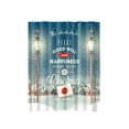 thumbnail image 1 of Waterproof Polyester Bathroom Shower Curtain Panel Decor W/Hook Happiness Macarena Cortina de la ducha, 1 of 4