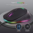 thumbnail image 1 of Ratón inalambrico Soledad 5.1 y 2.4G 1000-1200-1600 DPI con Receptor USB 13 Color RGB, 1 of 10