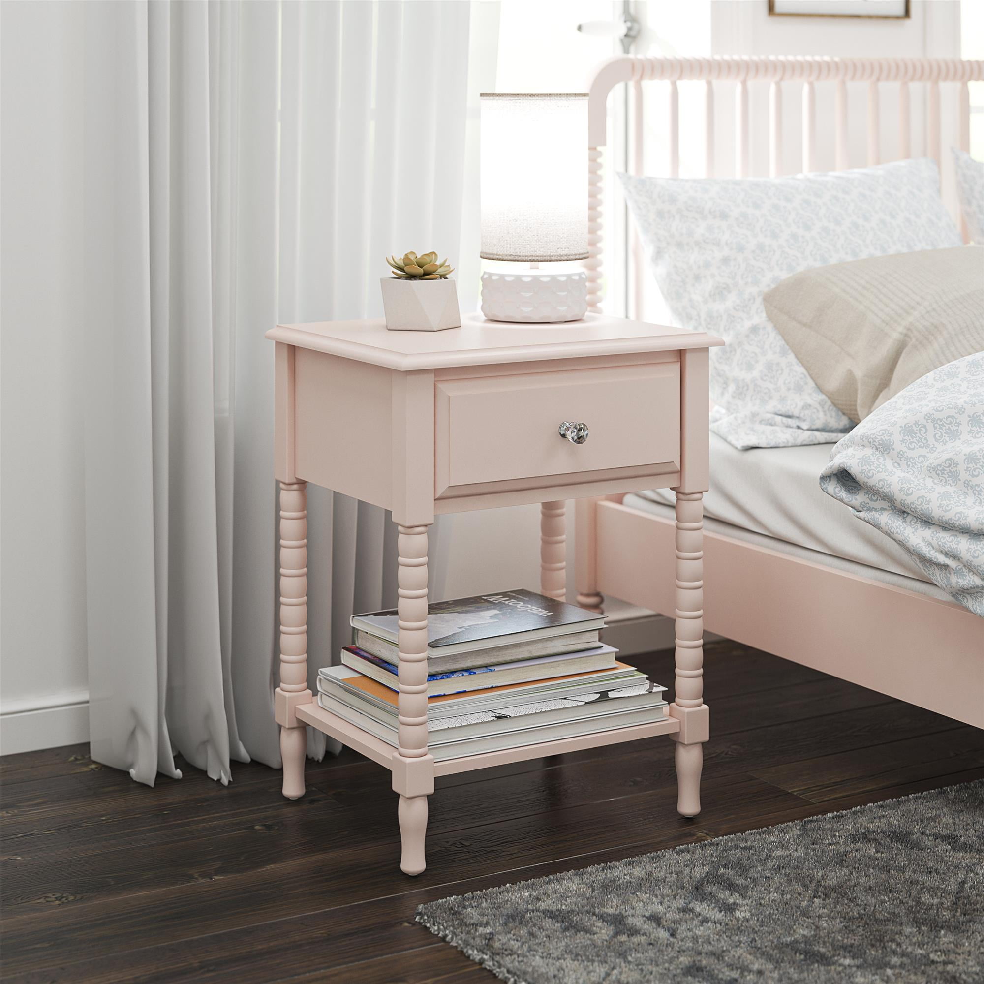 Little Seeds Rowan Valley Linden Nightstand Pale Pink Walmart