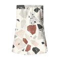 thumbnail image 3 of idosla Womens Smocked Strapless Bandeau Tank Tops Floral Tube Tops Backless Bandeau Tunic Tops Sleeveless Shirts (Light Gray, S), 3 of 4