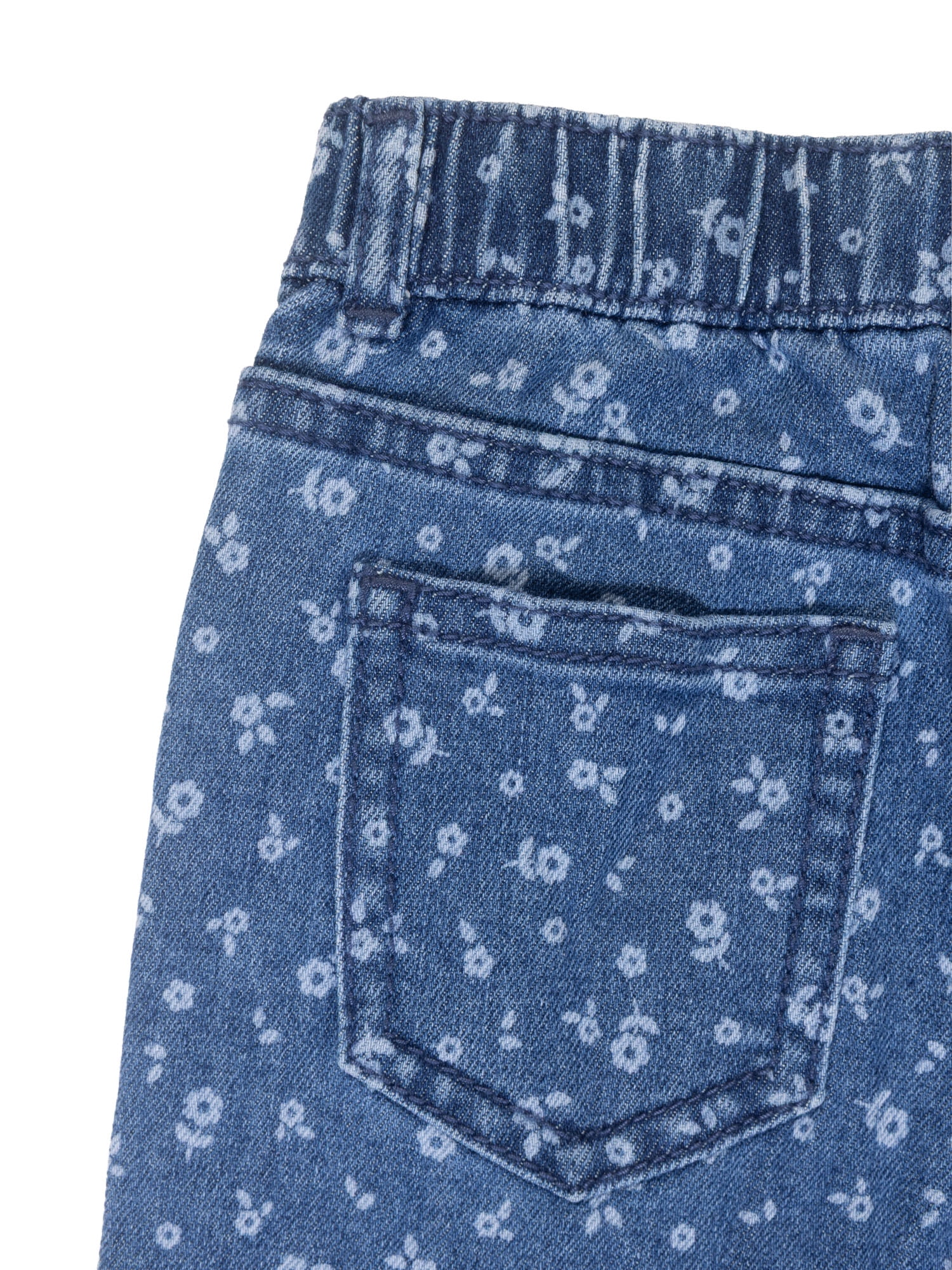 Wonder Nation Toddler Girl Fashion Denim Jeans, Sizes 12M-5T