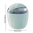 thumbnail image 3 of Small Home Mini Ice Maker Just 15 Minutes DIY Mini Ice Maker One Dessert Maker Single Serving Of Gelato Yogurt Compact Electric Makers For Kitchen F, 3 of 4