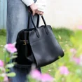 thumbnail image 2 of Bolso grande de lujo para mujer, bandoleras de piel auténtica, bolsos Retro para mujer, bolso de ordenador de alta calidad negro 2024, 2 of 5