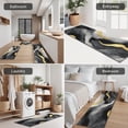 thumbnail image 5 of Gray and Gold Marble Golden Lines Pattern Kitchen Rugs Sets Of 3,Kitchen Runner Rugs Non Skid Washable,Decorative Kitchen Floor Mats for Kitchen,Sink,Laundry,17"x30"+ 17"x47" + 17"x59", 5 of 6