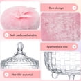 thumbnail image 4 of Set Powder Puff Tioncy, 3 unidades, con contenedor de cristal transparente, 4 of 7