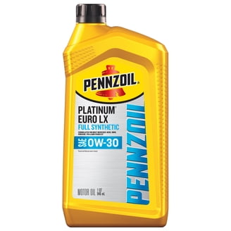 Pennzoil Ultra Platinum Full Synthetic 0W-20 Motor Oil, 1 Quart